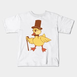 Mr. important Duckling Kids T-Shirt